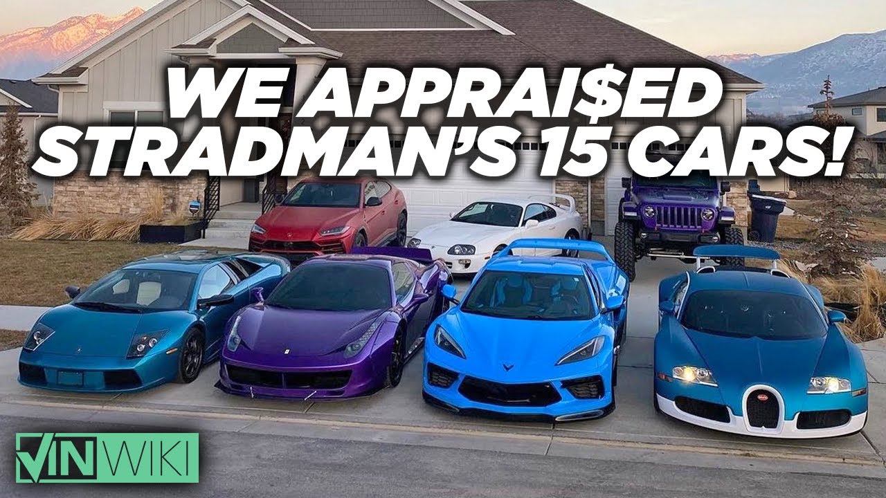 How much is Stradman's car collection worth? VINwiki appraises his 15 cars!