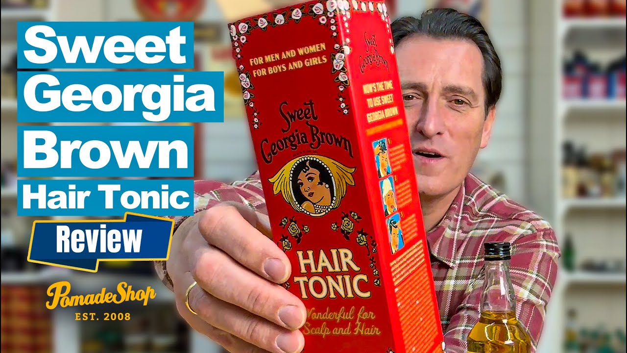Sweet Georgia Brown Hair Tonic 💈 Der 1930er Kult-Duft kehrt zurück! | Review mit Stan | PomadeShop