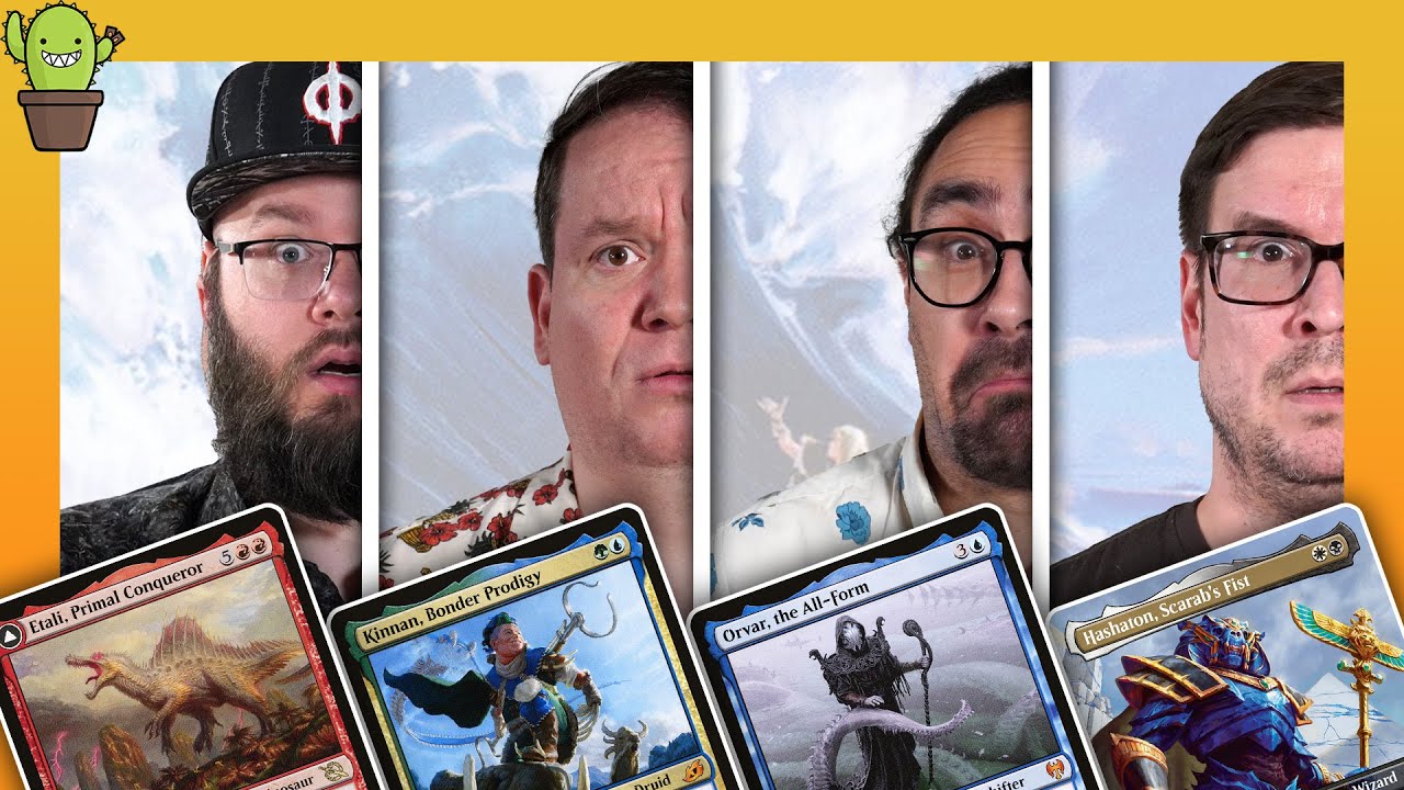 One cEDH game. One Winner. | Etali VS Kinnan VS Orvar VS Hashaton