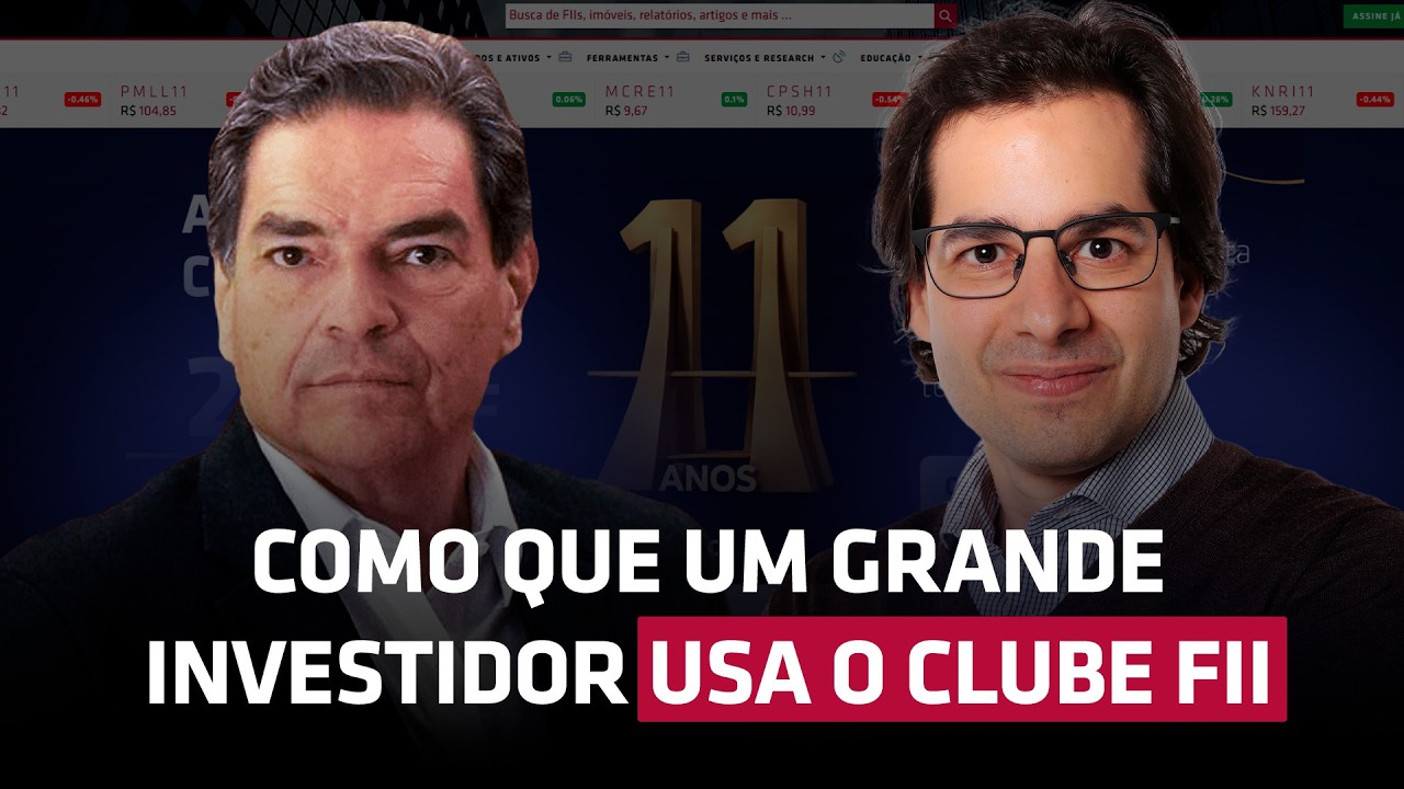 Especial 11 Anos Clube FII: A Jornada de Rodrigo Cardoso e Sidney Angulo | #ClubeFII
