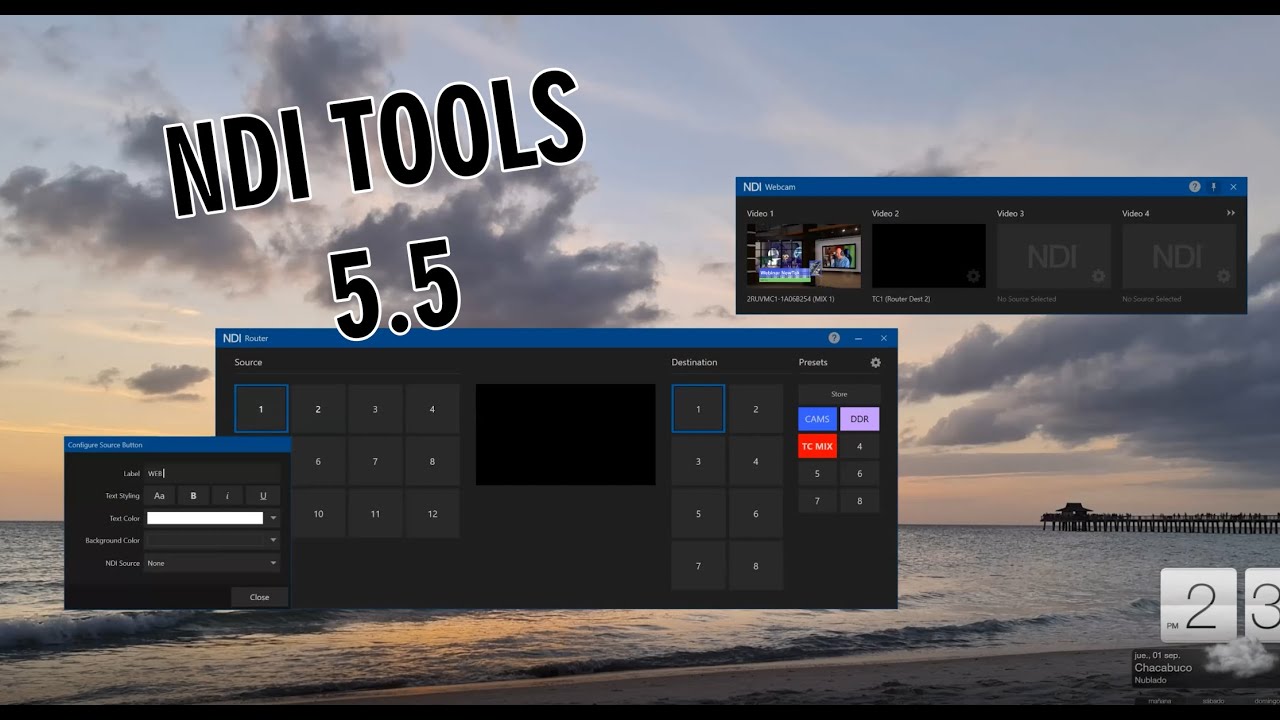 Webinar Conoce las nuevas herramientas de NDI 5.5