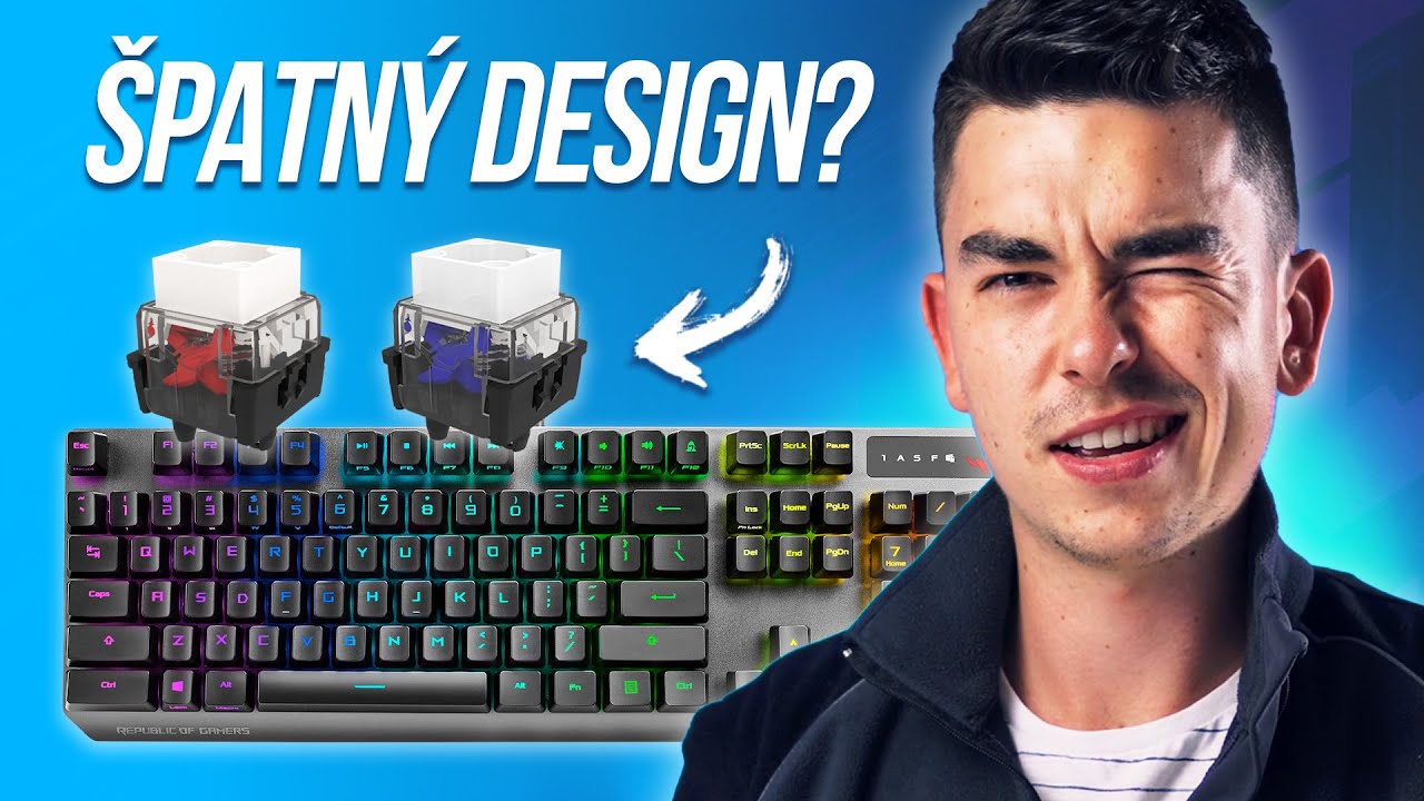 Můj názor na ASUS klávesnice.