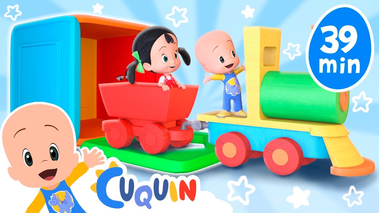 Aprende formas con vehículos y más canciones y episodios de Cuquín
