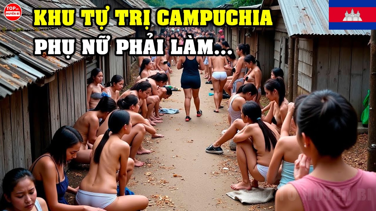 Cuộc Sống Thực Ở CAMPUCHIA (Có Cả Khu Tự Trị) Và Các Quốc Gia Đông Nam Á Nơi Phụ Nữ Khêu Gợi Phải...