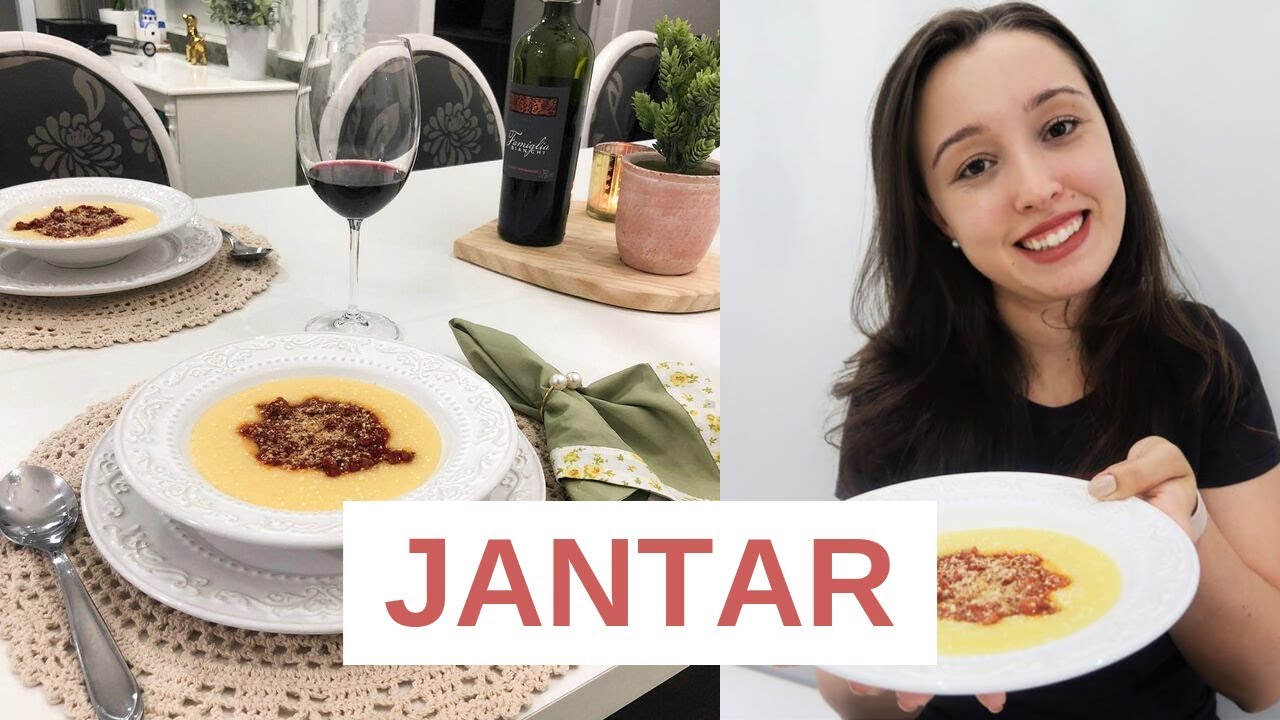 JANTAR FÁCIL: POLENTA COM RAGU DE LINGUIÇA