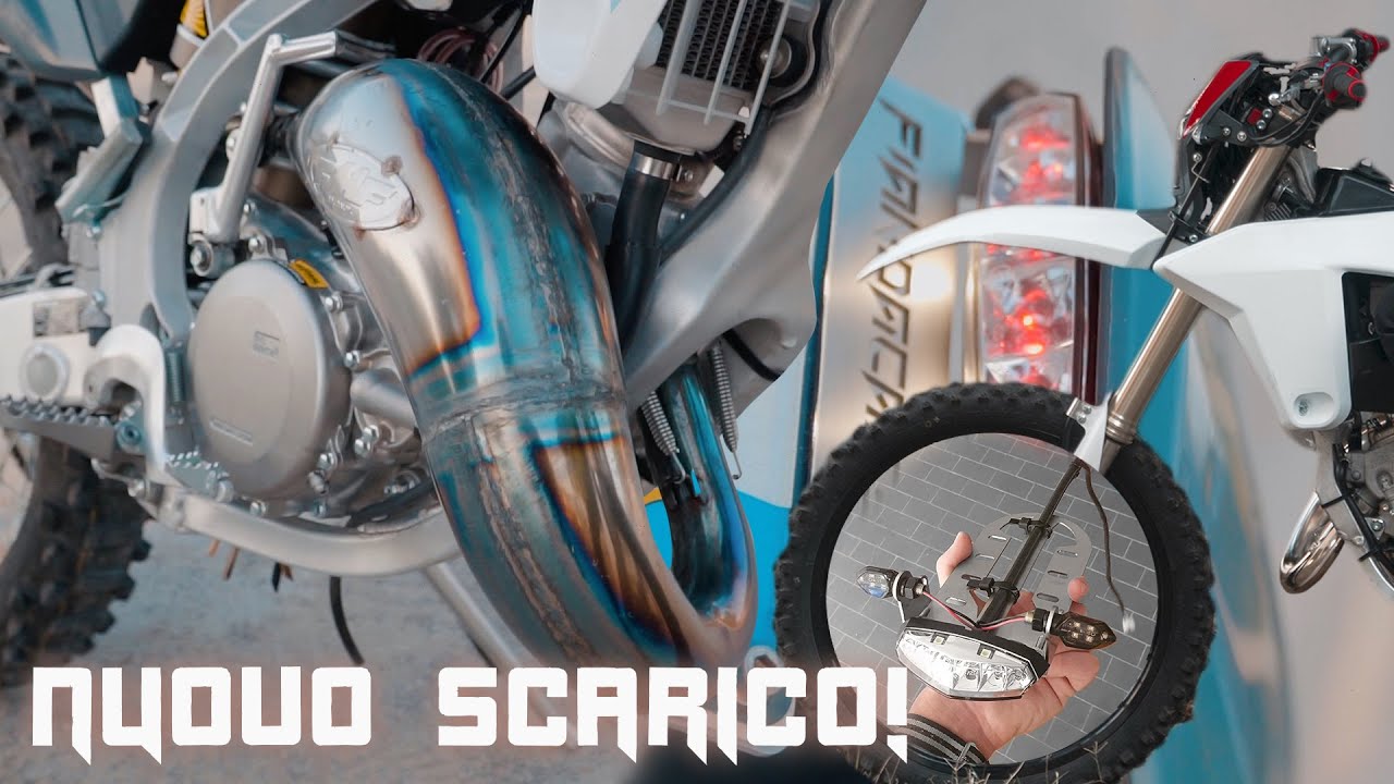 Modifico La Moto EP.1 | NUOVO SCARICO + TEST SOUND!!!