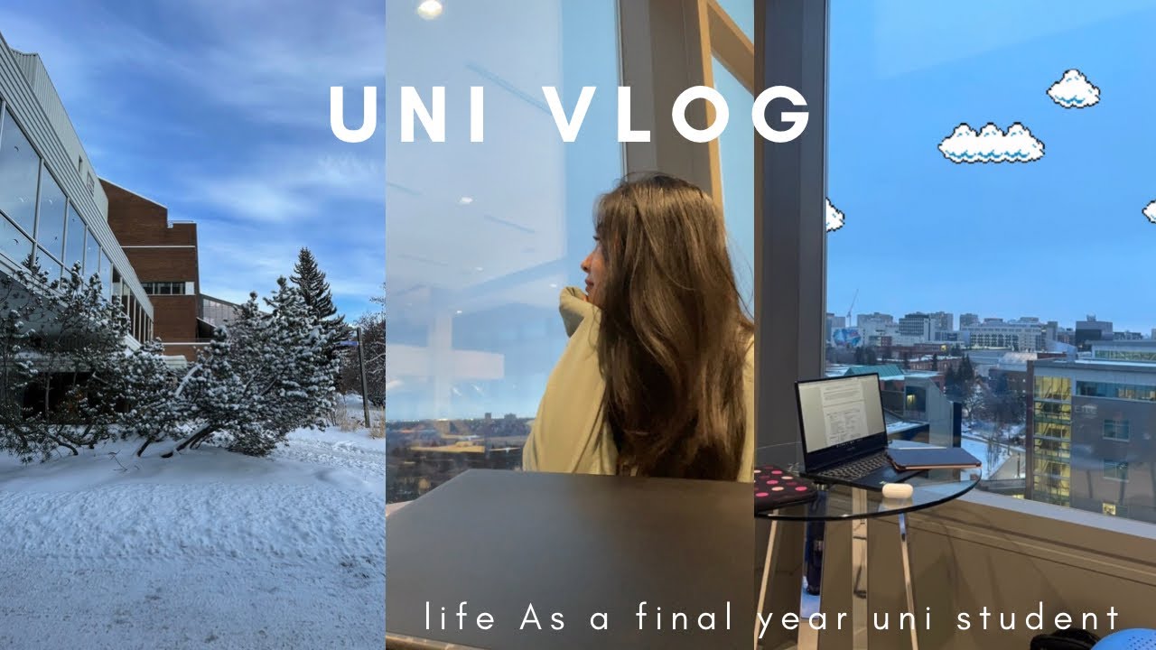 Uni vlog🎥✨~ Life as a Student in Canada📚 | Winter Edition | University of Alberta