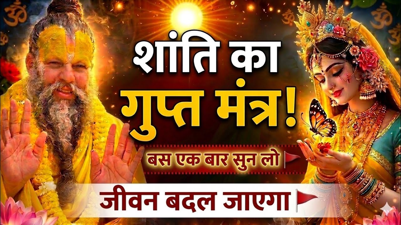 जीवन में शांति चाहिए तो ये गुप्त मंत्र सुन लो! 🚩 Shri Hit Premanand Ji Maharaj | Satsang 2026