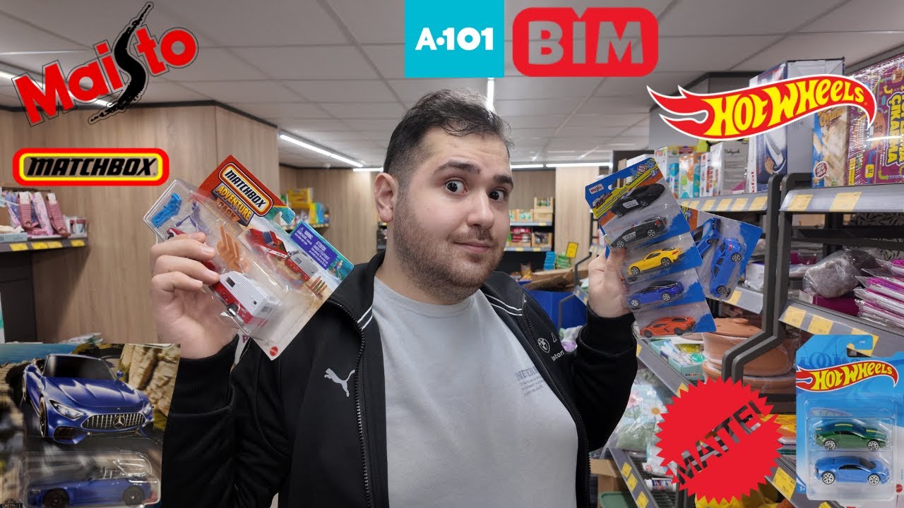 BİM MARKETLER MAİSTO HUNT !!! VE A.101 İKİLİ HOT WHEELS !!