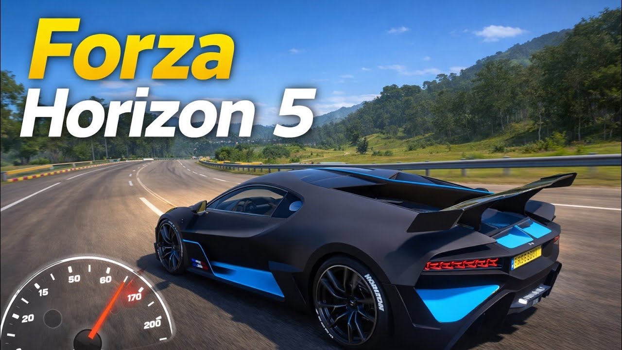 Forza Horizon 5 Extreme Hypercar Top Speed Test | Ultra Graphics
