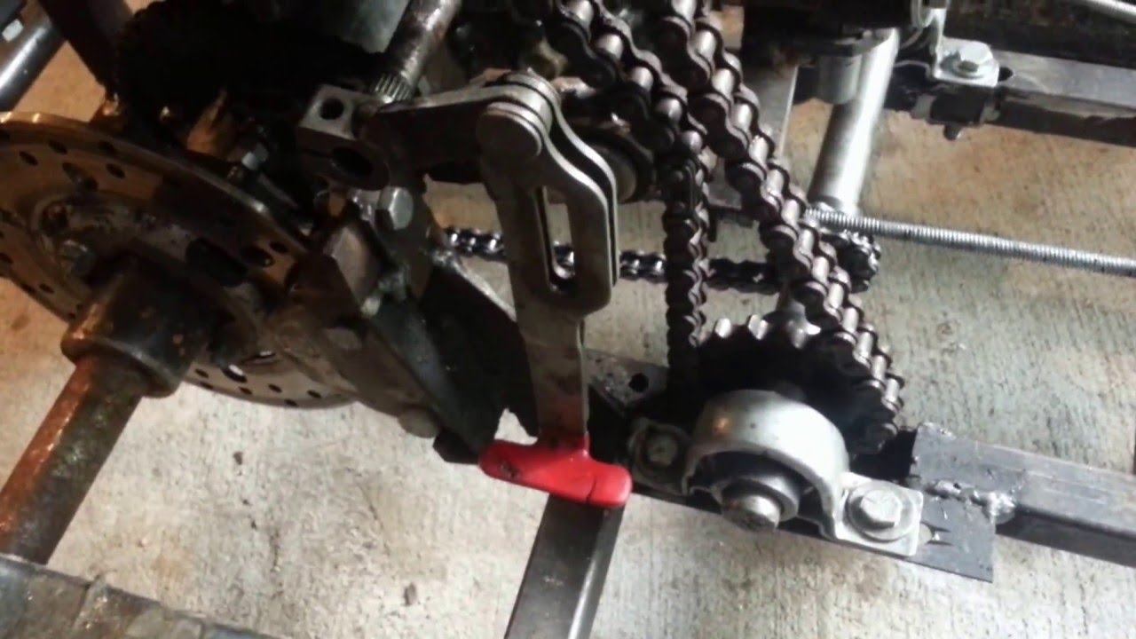 Personal Track Vehicle With Engine Swap Part 6