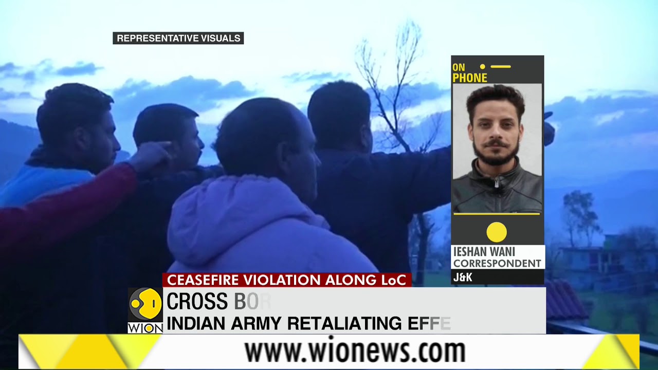 Pakistan violates ceasefire along LoC in Jammu and Kashmir, India retaliates