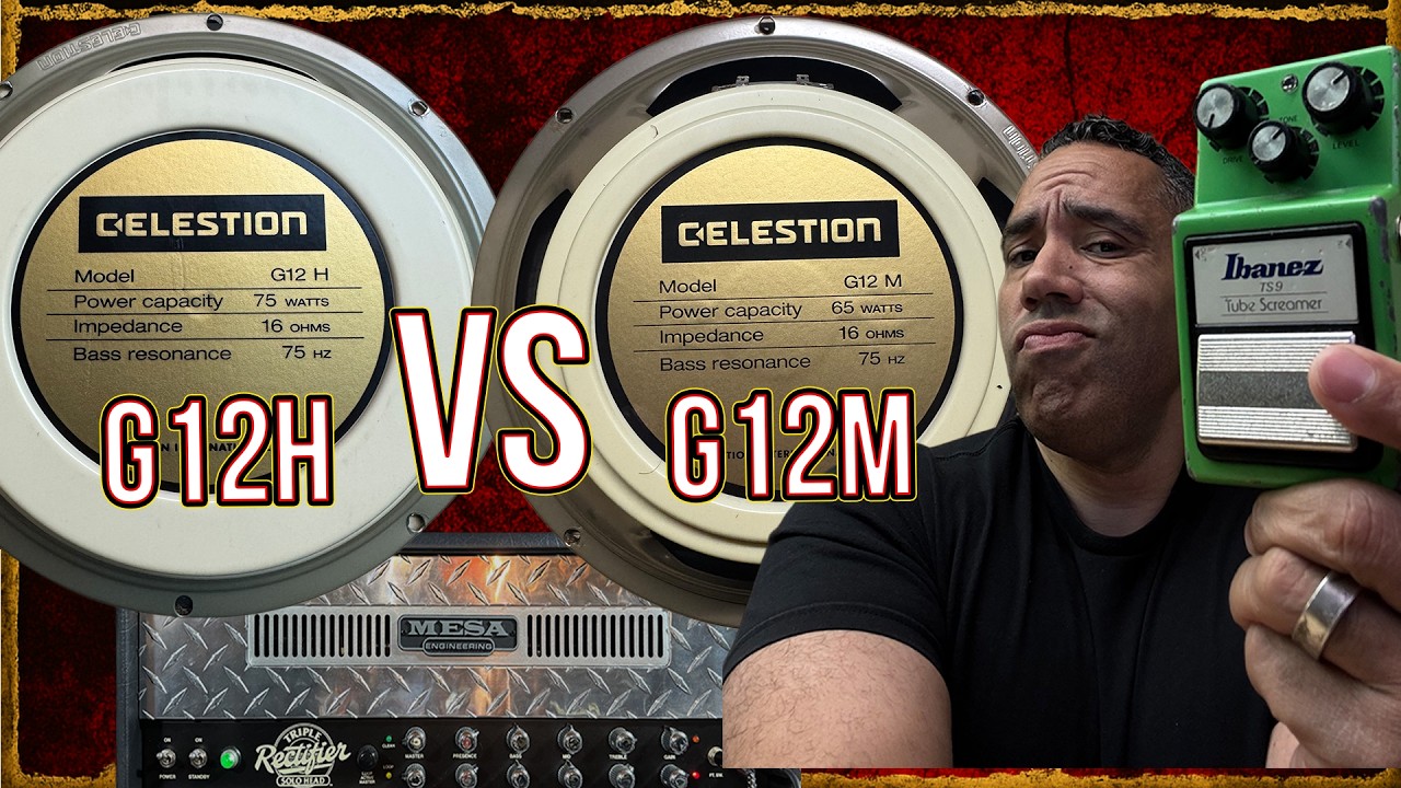 Celestion G12H vs G12M — Do These Creambacks Actually Sound Different? | Tone Chase