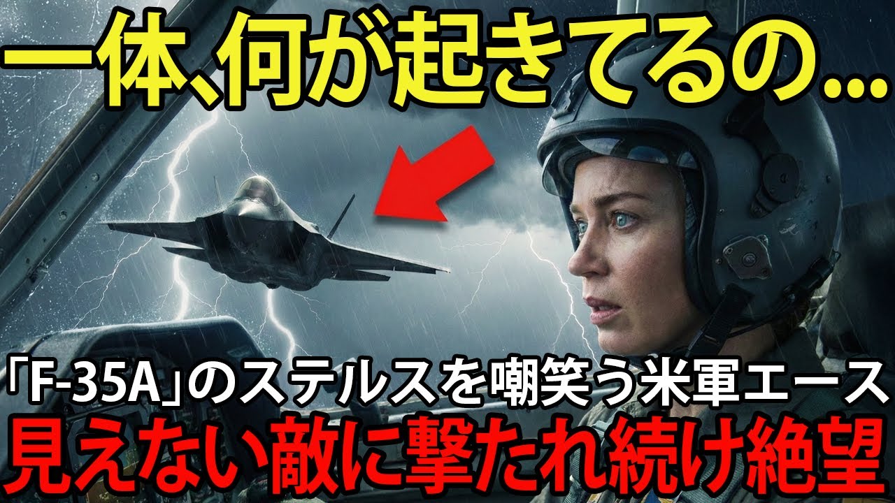 「高価なだけの欠陥機だw」F-35Aをゴミ扱いした米空軍エースが演習開始3分で幽霊に完敗し絶叫【海外の反応】