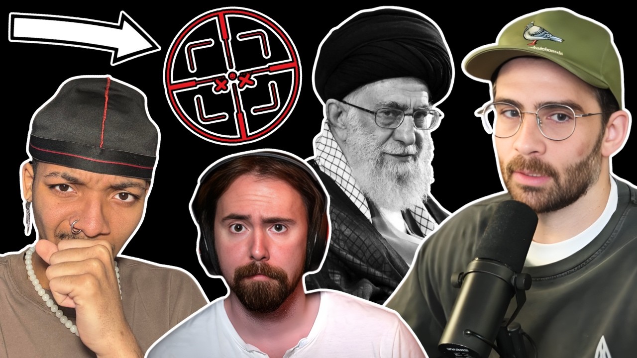 HASAN & ASMONGOLD GIVE THEIR TAKES ON KHAMENEI & THE AYATOLLAH BEING WIPED OUT...