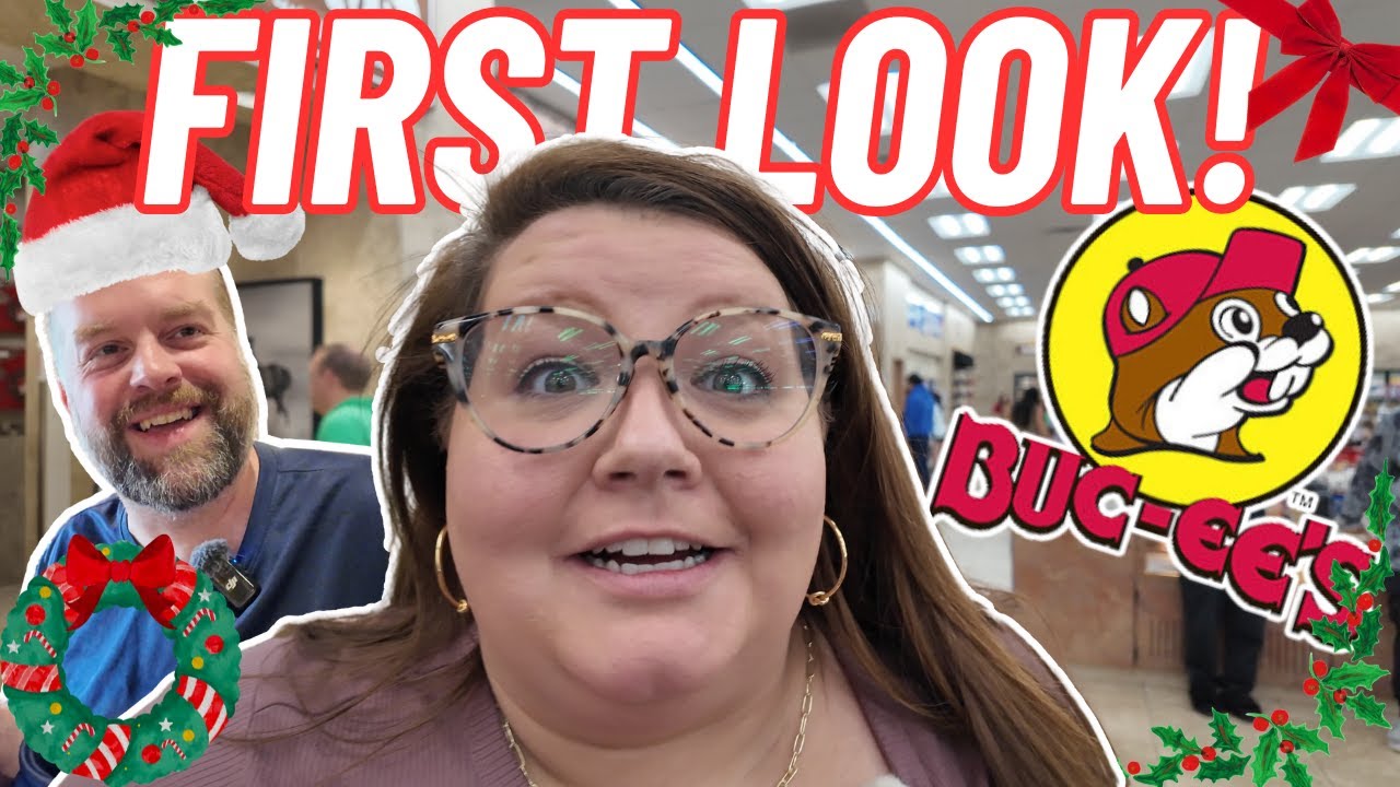 Buc-ee's Christmas Merch & New Reuben Sandwich: Holiday Snacks, Decor & Road Trip Must-Haves! 🎄🥪