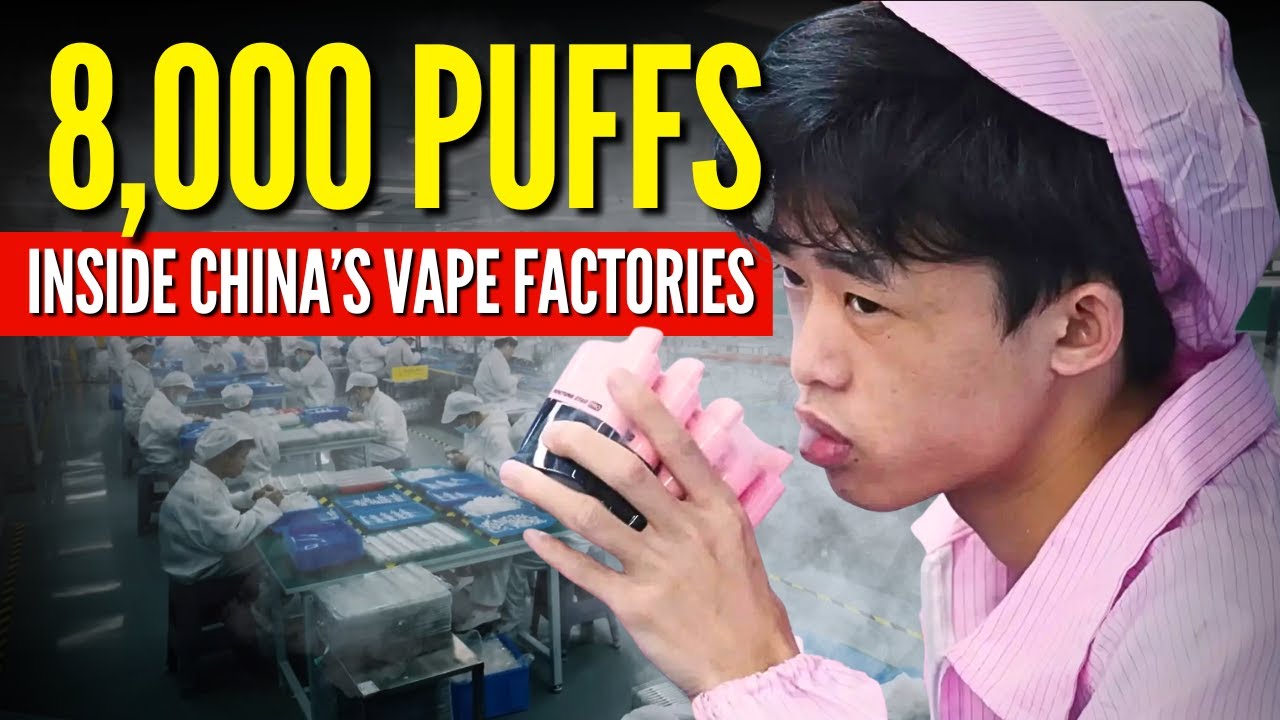 8,000 Puffs a Day: Inside China&rsquo;s Vape Factories