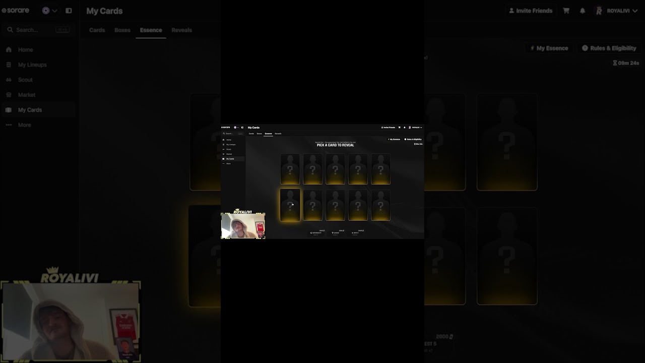 SPECIAL STAR CRAFT ON SORARE! #shorts