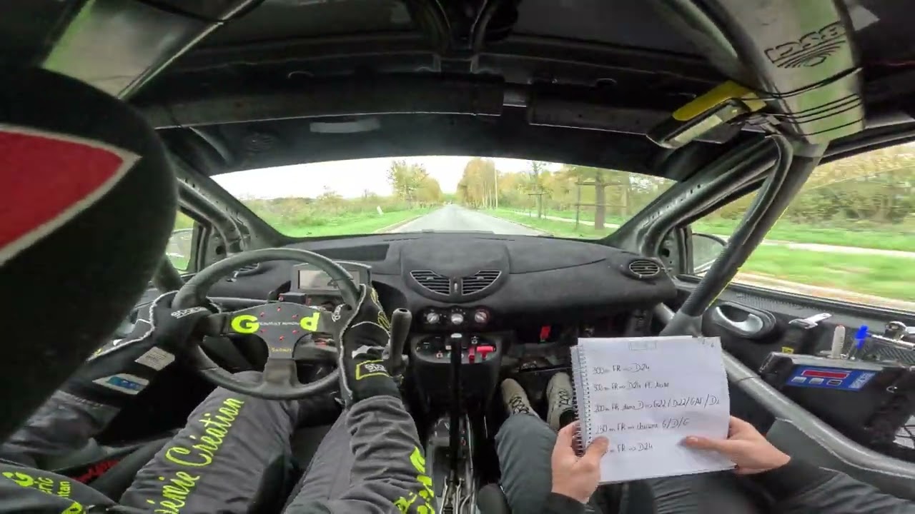 rallye de beuzeville 2024 Coignard / Andrieu Twingo R2 es 10