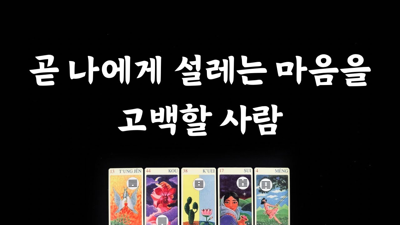 [타로] 한 달 이내 나에게 호감을 표현할 사람💌