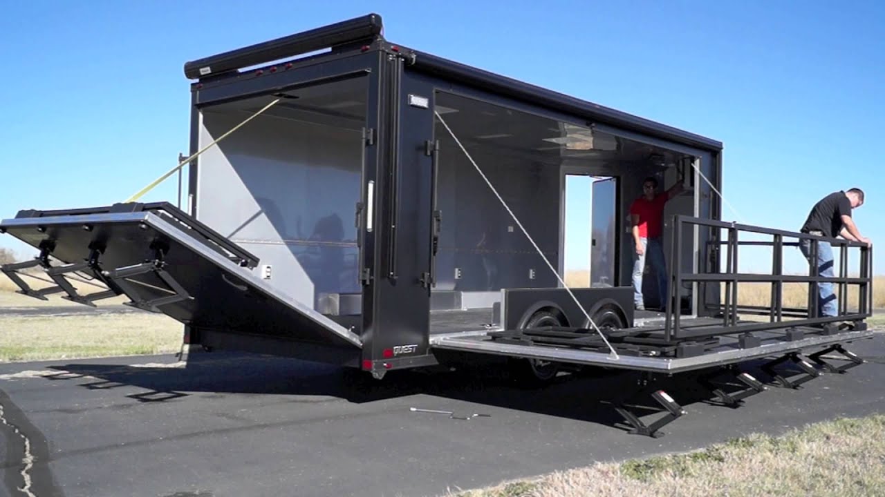 8.5 X 24 Aluminum Marketing Stage
