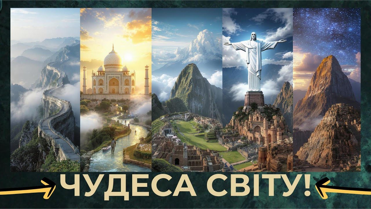 7 чудес світу, які варто побачити хоч раз у житті 🌍