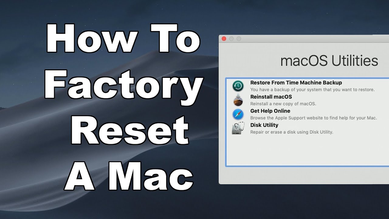 Как стереть данные, восстановить заводские настройки на Mac и переустановить macOS &mdash; пошаговое ру...