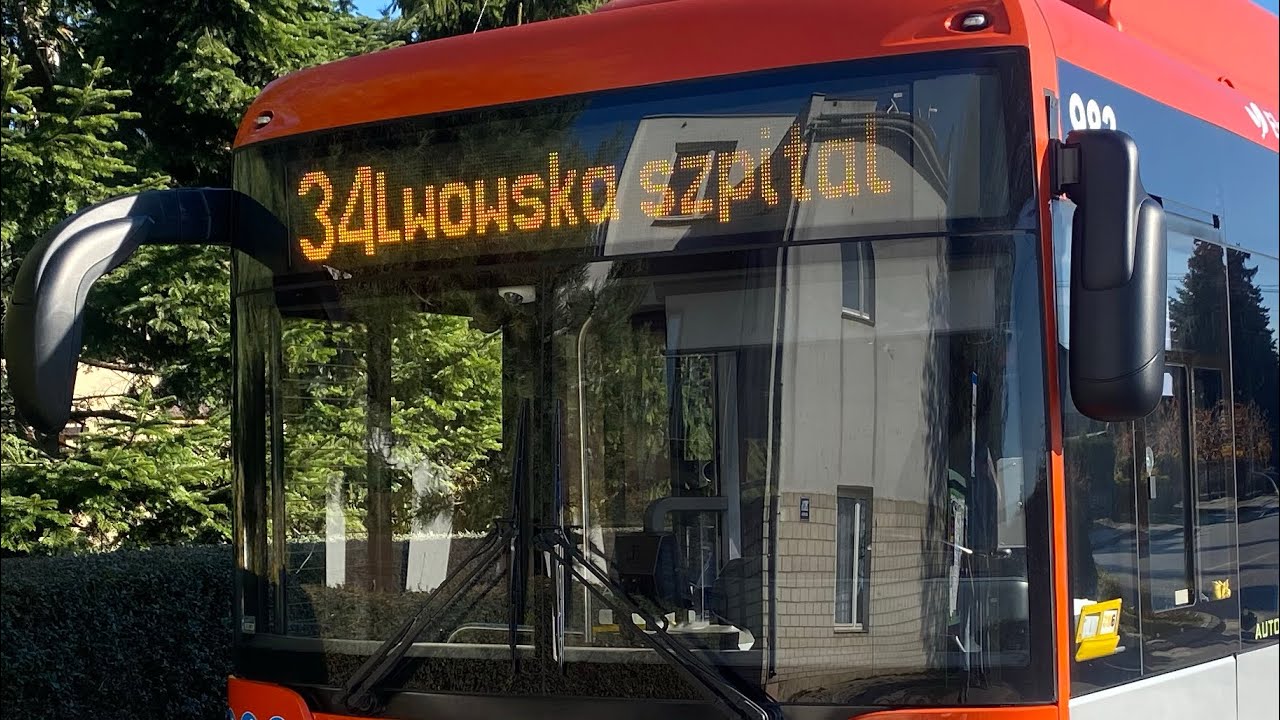 MPK Rzeszów linia 34 Błękitne Wzgórze/Leśne Wzgórze- Lwowska