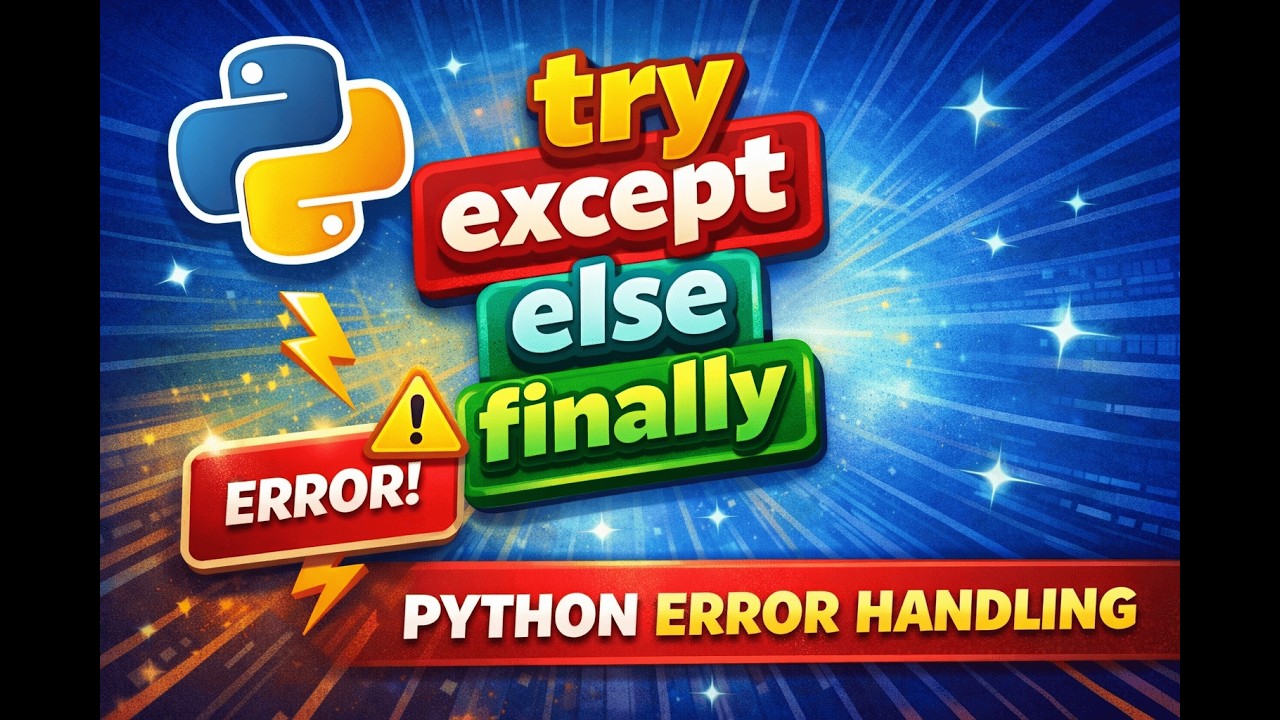 Python Exception Handling Explained | Try, Except, Finally in Python (Beginner Friendly) #31