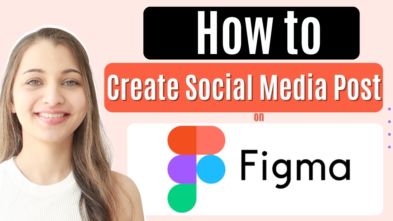Как создать пост для соцсетей на FIGMA? #figmatutorial