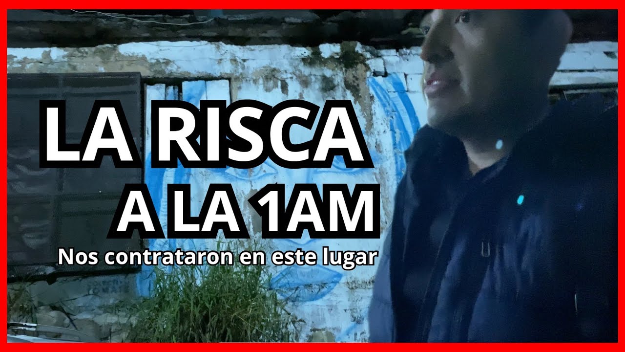 LA RISCA / entré al BARRIO PESADO a la 1AM / Charly Hernández Jr Vlogs 😮