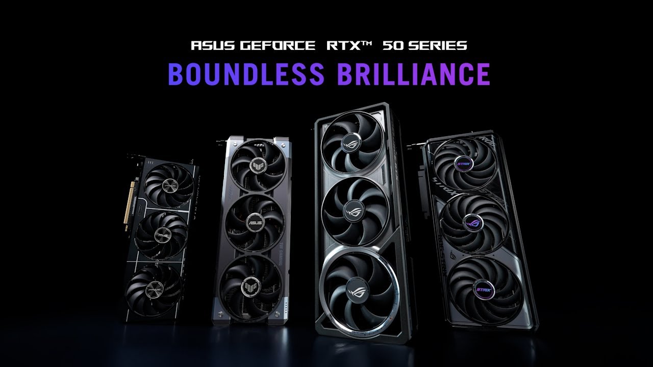 ASUS GeForce RTX 50 Series Graphics Cards - Boundless Brilliance｜ROG