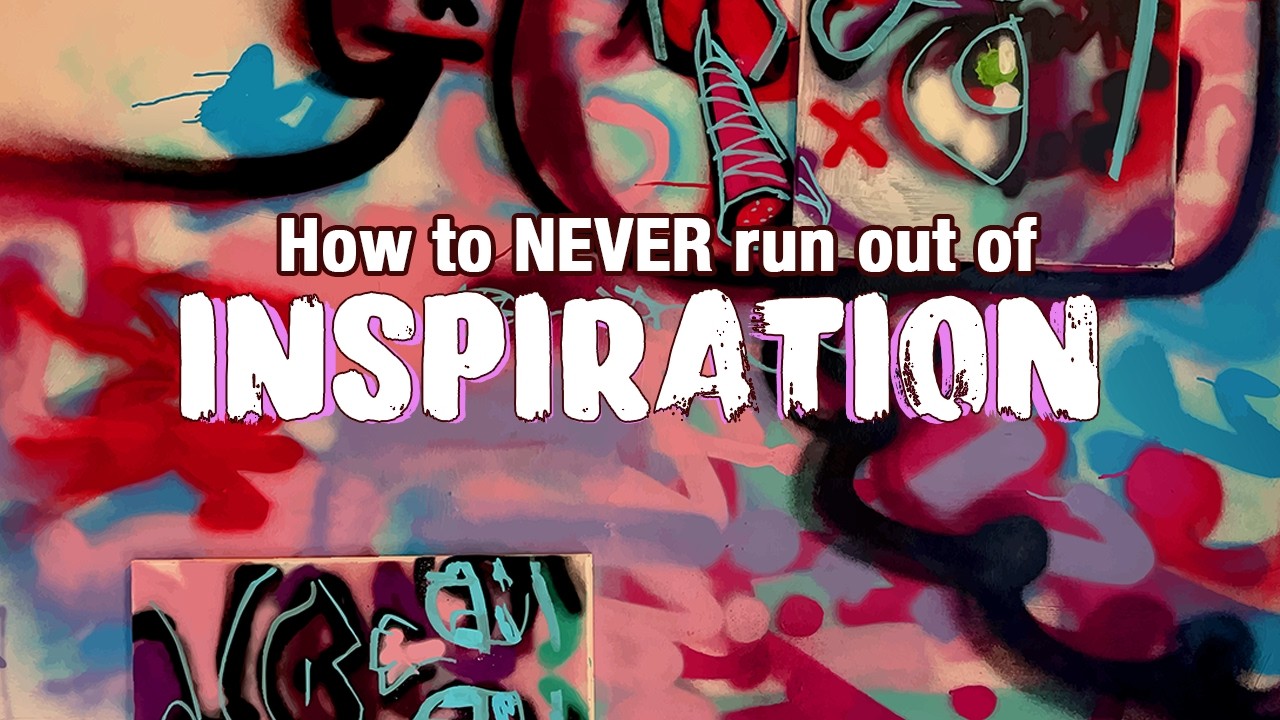If you seek inspiration watch this video. (art school vlog)