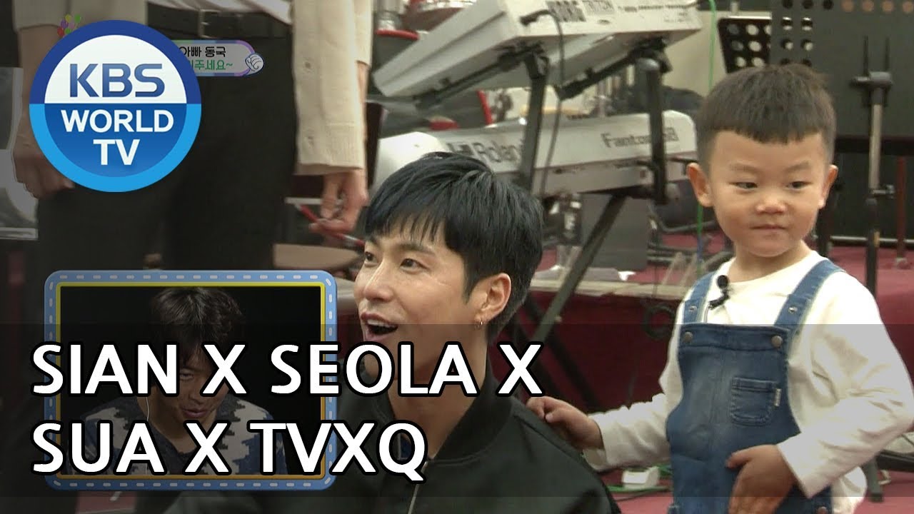 SIAN X SUA X SEOLA show off their dancing skills in front of TVXQ[The Return of Superman/2018.05.13]