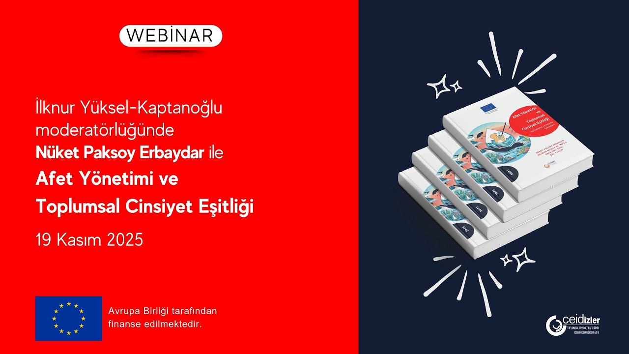 Afet Yönetimi ve Toplumsal Cinsiyet Eşitliği