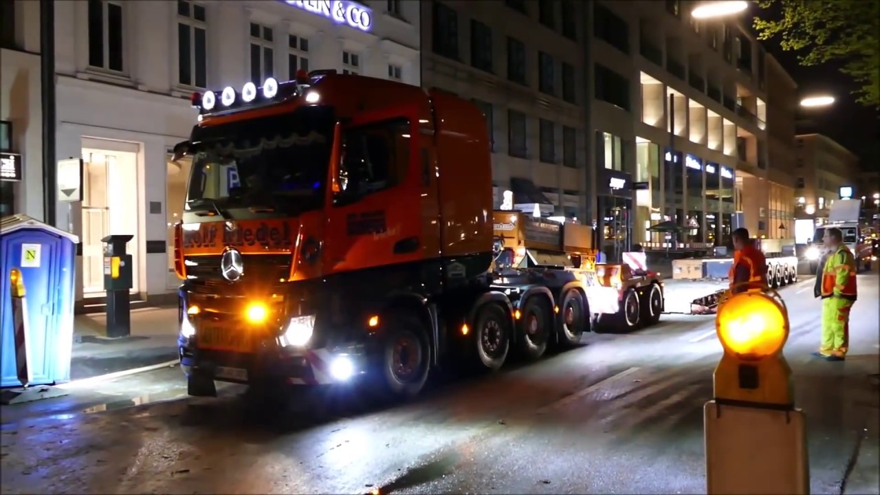 Rolf Riedel MB 4163 Actros SLT Titan, Abholung R 960 Demolition Ehlert & Söhne