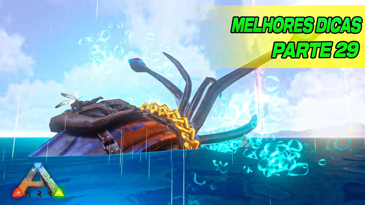 Melhores Dicas de ARK MOBILE Parte 29 | Domei a LULA MONSTRO | Eu Sou Android
