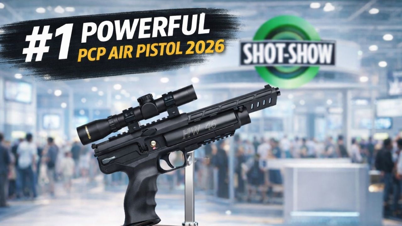 Самый мощный пневматический пистолет PCP №1 на выставке SHOT Show 2026 &ndash; станет ли он новым королём?