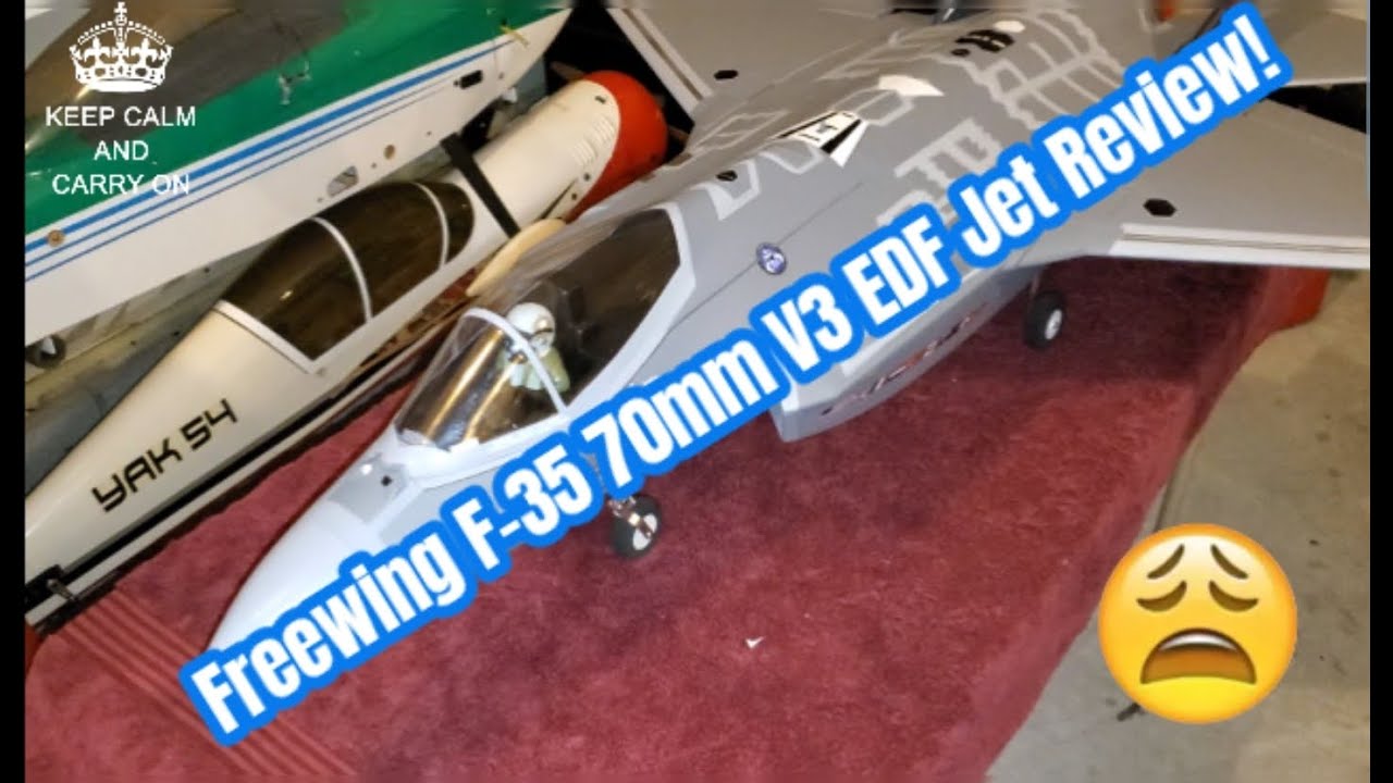 Freewing F-35 V3 EDF Jet 70mm Review