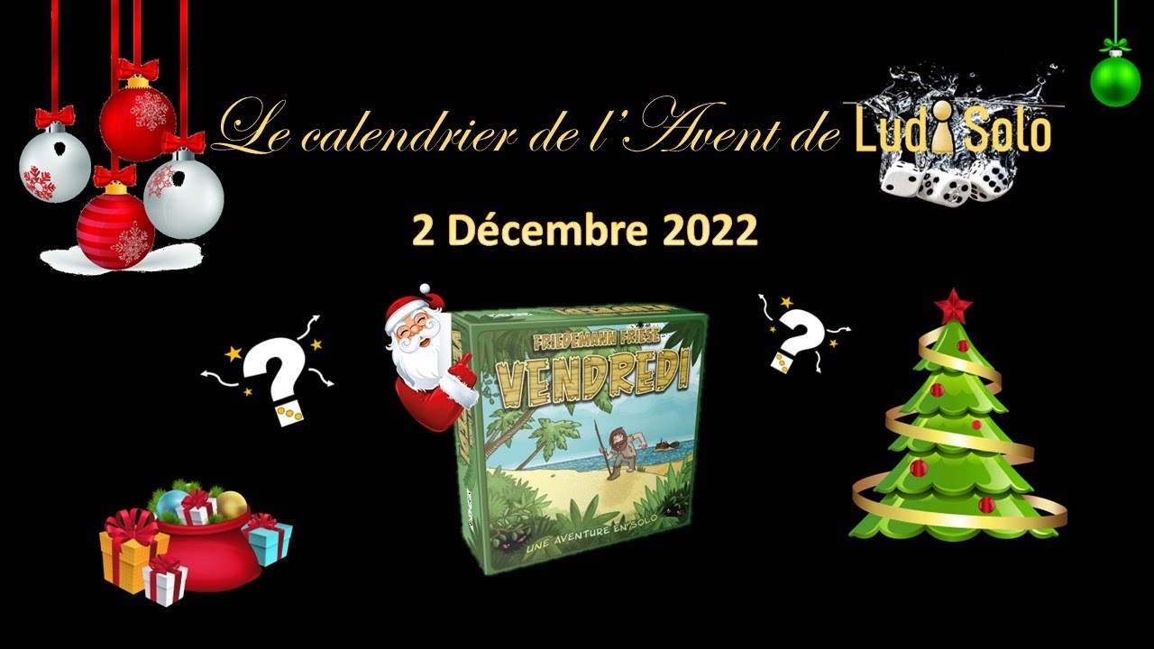 Un jeu par jour jusqu'à Noël : Vendredi