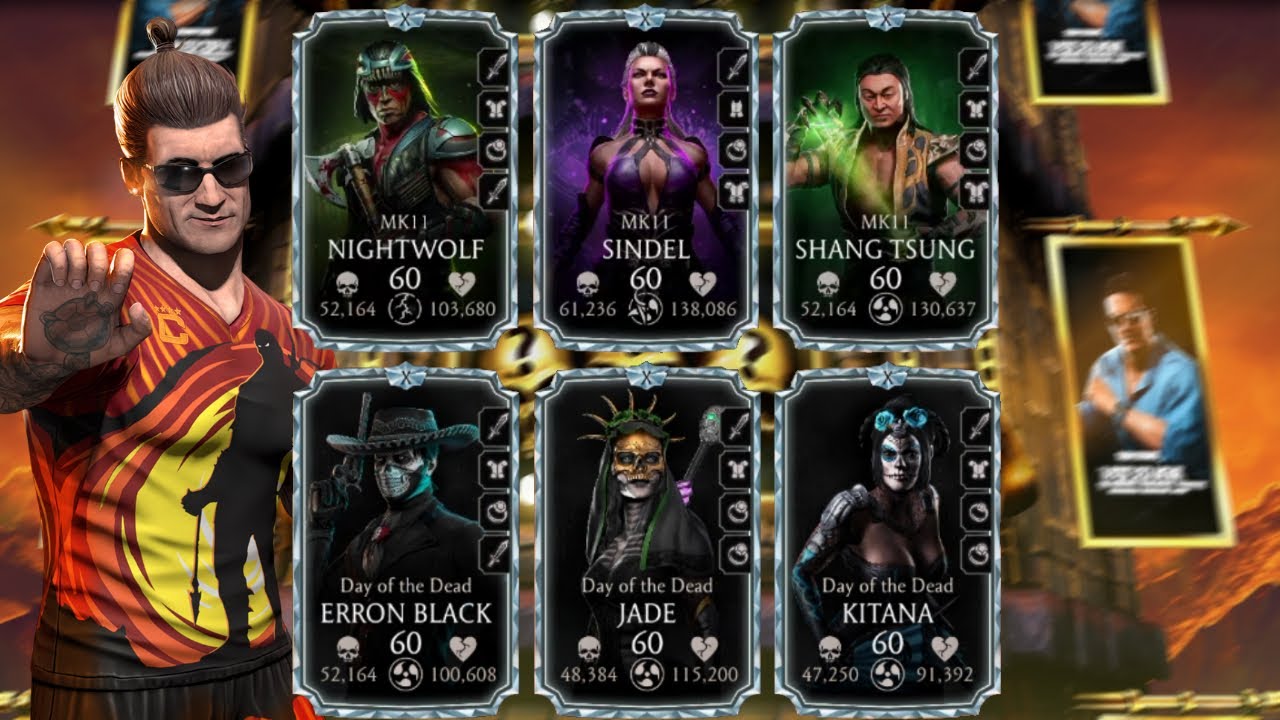 Match 184 & 185 Action Movie Fatal Tower with Gold Team + Rewards. MK Mobile