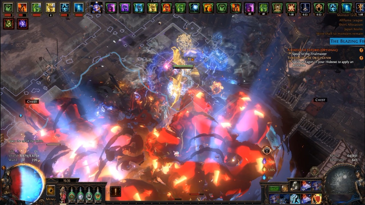 [POE 3.29] Penance  brand of Dissipation Elementalist 8mod T16