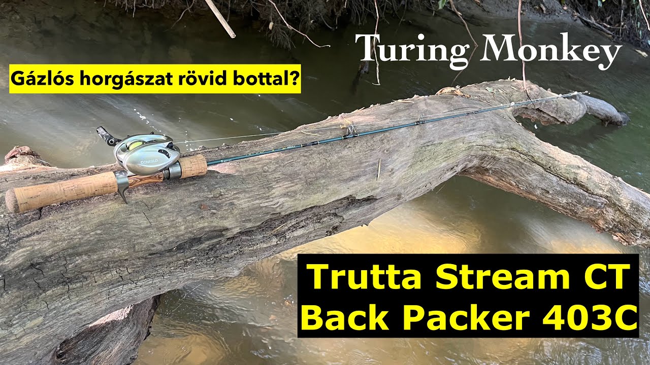 Botbemutat&oacute; - Turing Monkey - Trutta Stream CT403C - G&aacute;zl&oacute;s, patakpec&aacute;s, travelbot - MUST HAVE :)