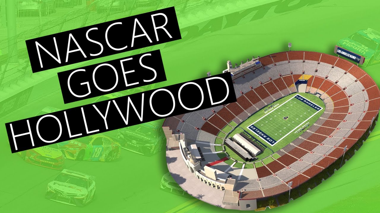 NASCAR Chases Hollywood (Again) - The Clash Moves to LA Coliseum - OFFICIAL
