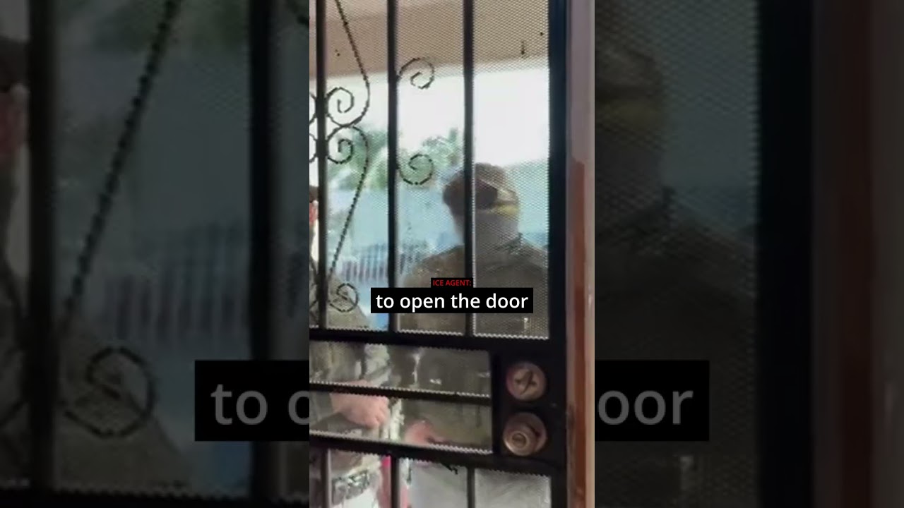 ICE Agents Try Breaking Into Home! 😨🚨