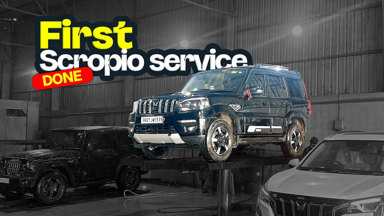 Scorpio Classic S11 First service cost  2026 😱| Costing ,Time, Experience Of Mahindra ..?
