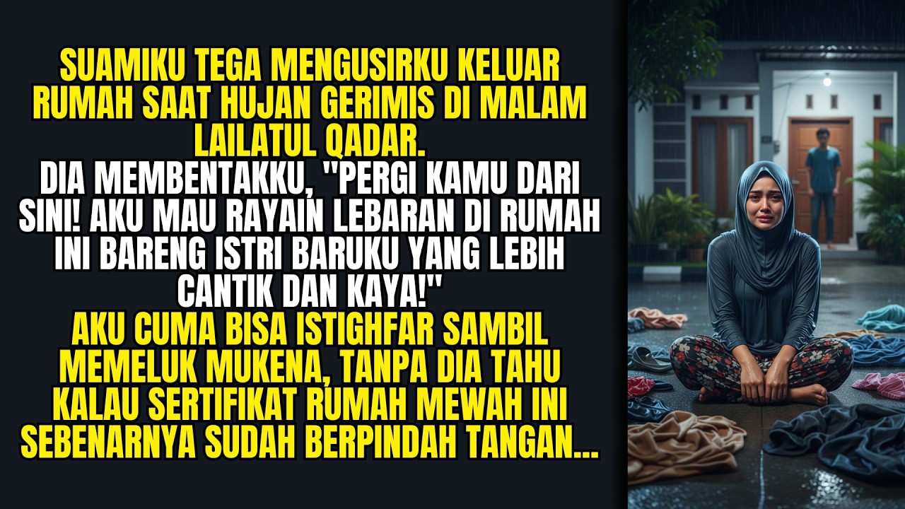 Ditalak Pas Malam LAILATUL QADAR Demi PELAKOR, Kini Mantan Suami SUJUD Minta ZAKAT Padaku!