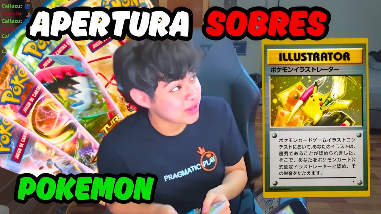 ⚡SACHA hace apertura de SOBRES POKEMON  ⚡