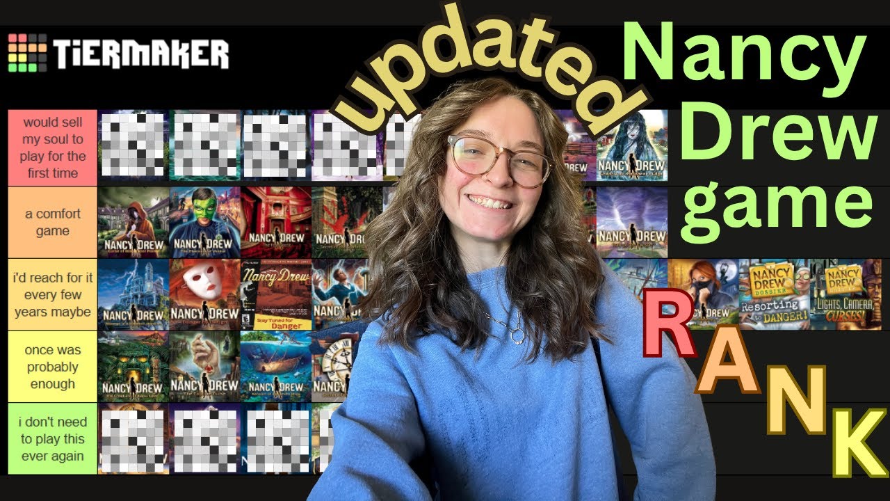 post-replay nancy drew game ranking 📊 how i feel after playing the games on junior detective