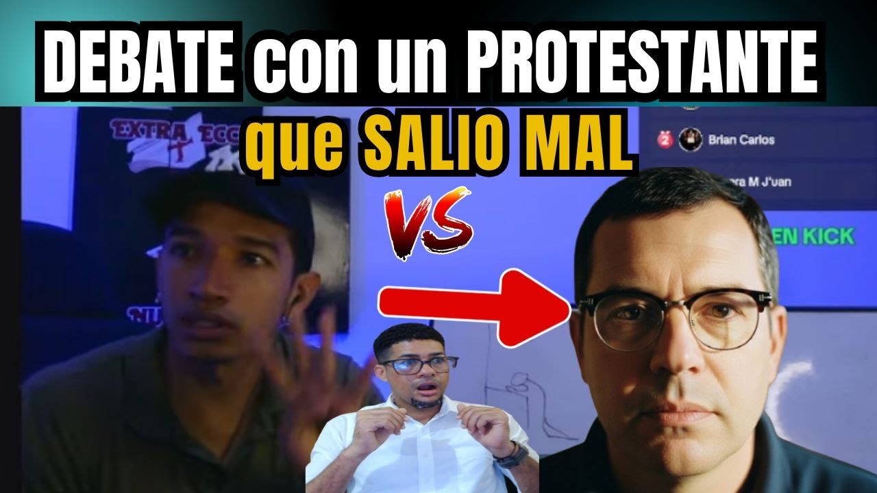 DEBATE con un PROTESTANTE que se SALIÓ de CONTROL - Buscando La Verdadera iglesia de Jesús